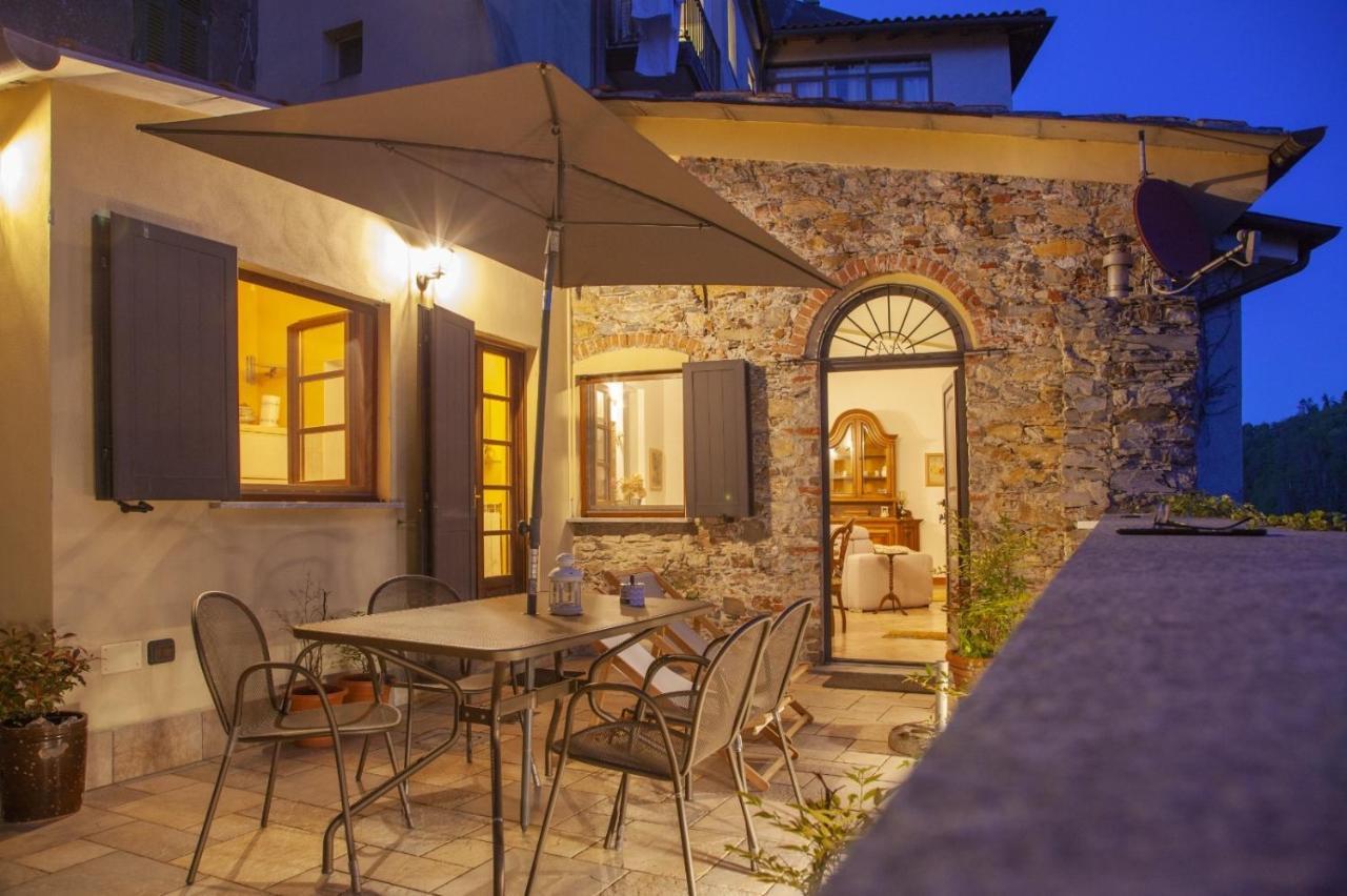 Papiriana La Casa Del Borgo_ Breathtaking Sea Wiew Фосдиново Екстериор снимка